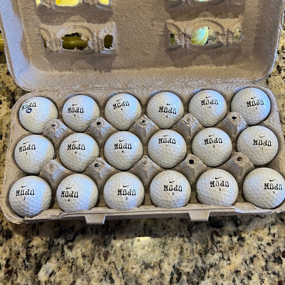 18 Bike MOJO golf balls